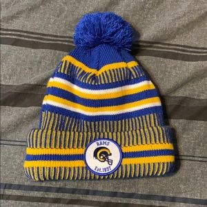 Los Angeles Rams sideline NFL Knit hat